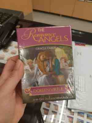NEW SEALED PACKAGE THE ROMANCE ANGELS ORACLE CARDS 44 CARD DECK DOREEN VIRTUE 
