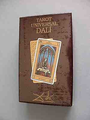 RARE TAROT UNIVERSAL CARDS SALVADOR DALI SPAIN 1984 DECK, NEW SEALED SET