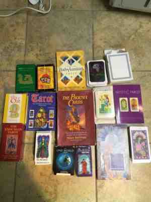 tarot deck lot