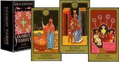 Egorov Tarot Deck by Piatnik Gold Edition New 