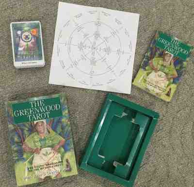 The Greenwood Tarot Deck and Book Set - Rare Collectable