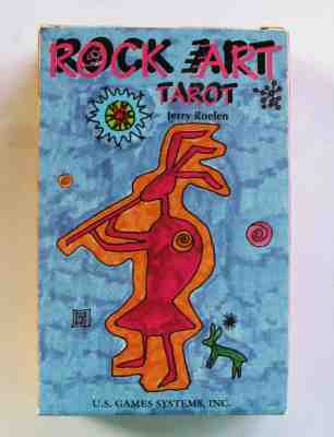 ROCK ART TAROT DECK - by Jerry Roelen - printed in Belgium - "never used" - MINT