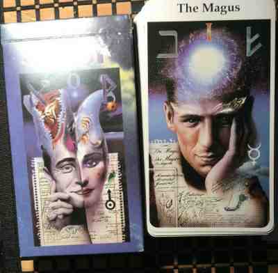 Rohrig Tarot Deck Vintage 1995 Bluestar English Edition Original Large Size