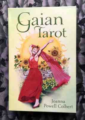 Gaian Tarot Book and Deck Set - Joanna Powell Colbert 2011 RARE OOP