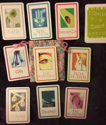 Rare Lenormand type French Cartomancy Oracle Cards fortune telling deck