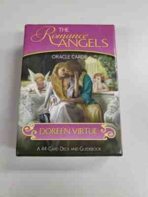Doreen Virtue The Romance Angels Tarot Oracle 44 Card Deck & Guidebook used 