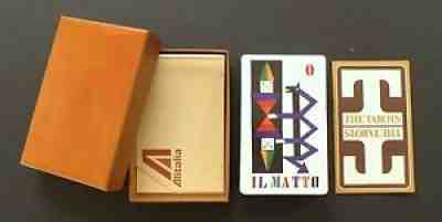 Vintage 1973 Alitalia Tarot Cards Deck Gianni Novak Italy Limited Edition