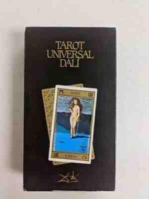 Tarot Universal Dali, Naipes Comas, Spain, 1984, Cards OOP rare tarot deck