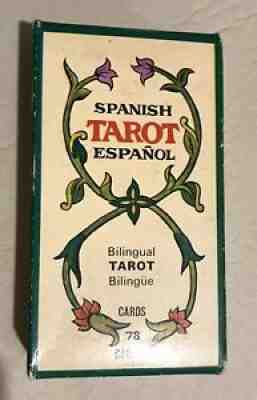 VINTAGE UNUSED SPANISH TAROT OLD 78 CARDS DECK MADE by FOURNIER IN SPAIN