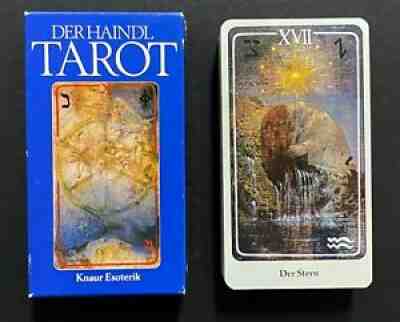 Vintage Haindl Tarot Cards Deck Knaur Esoterik 1988 Germany