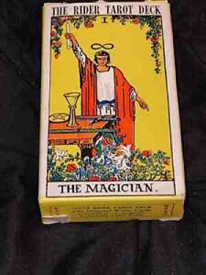 Rider Waite Smith Tarot Deck No Copyright on Cards Mint New in Box Pamphlet