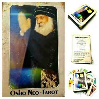 OSHO Neo Tarot 60 Card Deck W/Booklet Bhagwan Rajneesh Foundation RARE VTG
