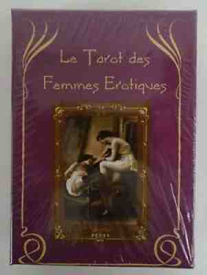 Le Tarot des Femmes Erotiques 78 Card Deck Sealed Collective Early 20th Century