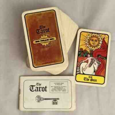 1972 Hoi Polloi The Tarot Complete Set 78 +4 Vivid Art Cards Future Telling HTF