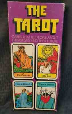 RARE 1972 Hoi Polloi The Tarot Card Game Complete Reiss Games Future Telling
