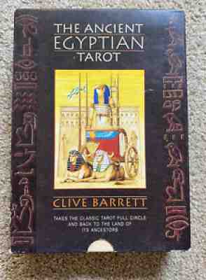 Clive Barrett's The Ancient Egyptian Tarot OOP