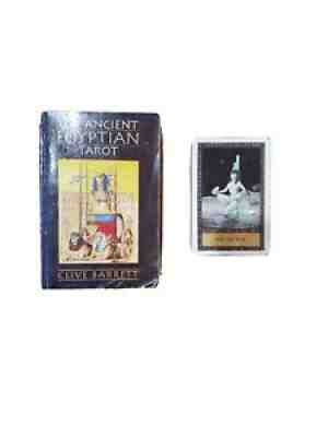 1994 Clive BARRETT COMPLETE Ancient Egyptian Tarot Soft Cover Book & Cards