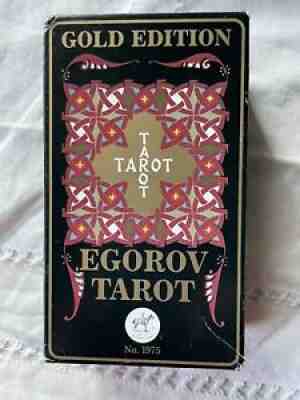 Egorov Tarot by Alexander Egorov, Russian artist published in Austria NEW OOP