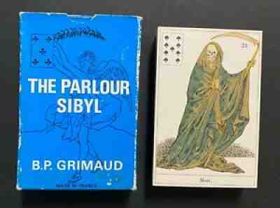 Vintage The Parlour Sibyl Fortune Telling Oracle Cards Deck Grimaud 1970