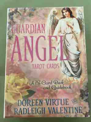 SEALED Doreen Virtue/ Radleigh Valentine Guardian Angel Tarot Cards Deck & Book
