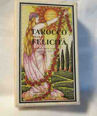 Rare Tarocco della Felicita Happiness Tarot Deck - by Amerigo Folchi 1st Ed. OOP