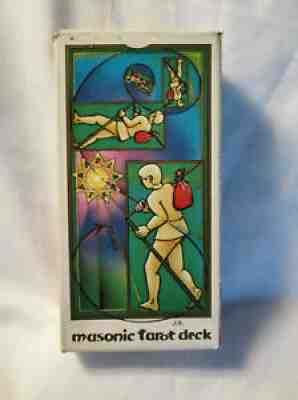 Masonic Tarot Card Deck and Booklet - Grimaud 1987 - Jean Beauchard - RARE