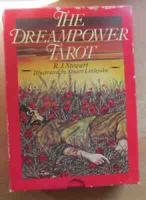 The Dreampower Tarot by Stuart Littlejohn & R. J. Stewart 1993 Book & Card Deck