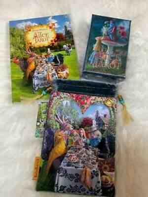 The Alice Tarot | 2nd Edition | OOP | SEALED and BRAND NEW! (Deck, bag and book)