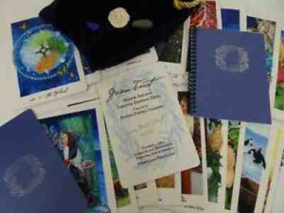 Gaian Tarot 22 Card Deck Signed Numbered Joanna Powell Colbert w Bag Book