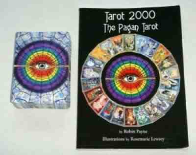 Tarot 2000: The Pagan Tarot - Payne & Lewsey. HTF OOP 78-Card Deck & Book. RARE!