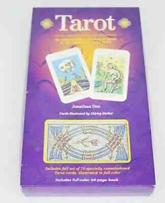 TAROT set by Jonathan Dee Still Sealed Card Deck and Hardcover book in Orig Box