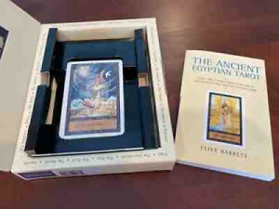 The Ancient Egyptian Tarot Box Set Book & Deck - Signed by Clive Barrett RARE!!!