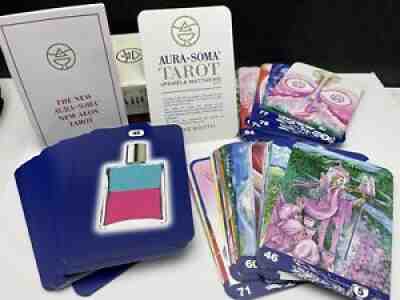 AURA-SOMA 2005 Tarot Deck Pamela Matthews Complete 0-105 Cards w/ Bottle Backs