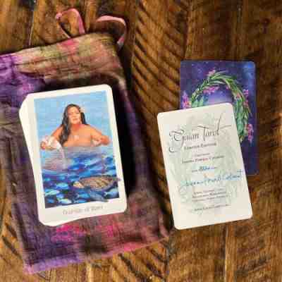 Gaian Tarot Deck Ltd Edition OOP Joanna Powell Colbert Signed 882 of 1000 2010