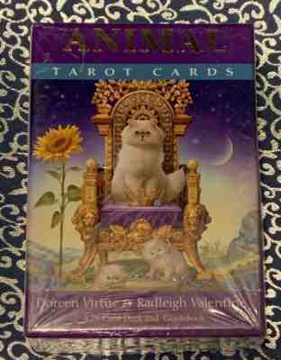 Animal Tarot Oracle Cards 78 Card Deck and Guidebook by Doreen Virtue - BNISB