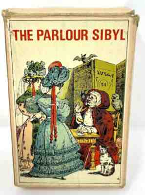 The Parlour Sibyl Fortune Telling Oracle Cards Deck BP Grimaud France vtg 1968