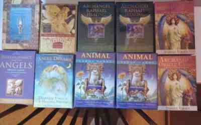 FOR ORDAINEDEYE0 ONLY Bundle of 10 Decks Doreen Virtue Cards NEW SEALED