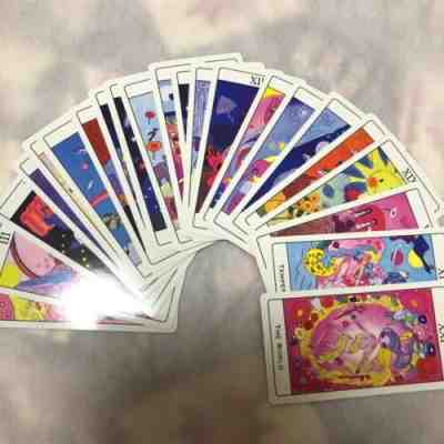 Introduction to Spiritual Tarot AYA TAKANO card deck 22 sheets