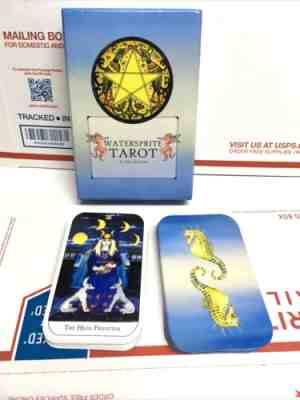 Watersprite Tarot by A. Muir McDonald 1st Edition 2013 - Signed Rare