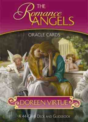 THE ROMANCE ANGELS ORACLE CARDS by Doreen Virtue - English Guidebook SEALED OOP!