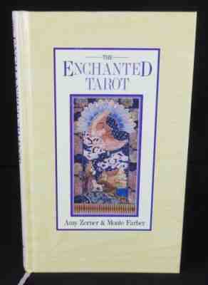 Enchanted Tarot Deck & HC Book Amy Zerner Vintage   ©1990 1st Edition w/Wooden Box