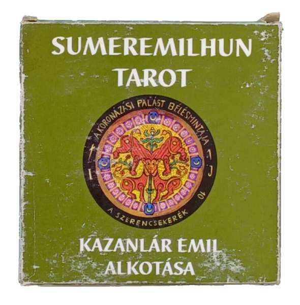 Sumeremilhun Tarot - Kazanlar. Super-Rare OOP 24-Card Round Deck from Hungary.