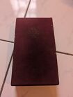 Tarot Universal Dali Red Velvet Box, Booklet & Tarot Deck With Gold Trim 1984