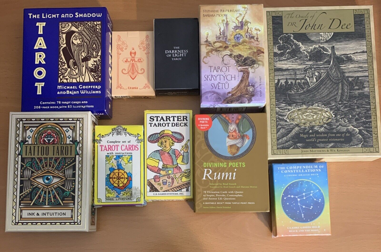 *10* Tarot/Oracle Decks
