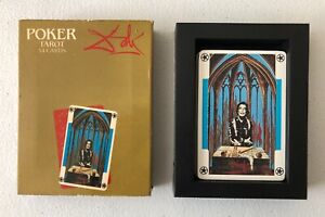 VINTAGE SALVADOR DALI POKER TAROT 54 CARD DECK DALART N.V. 1984 - ORIGINAL RARE!