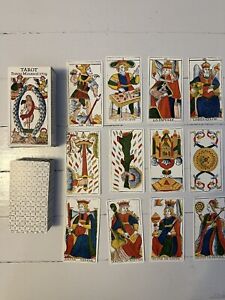 Marseille tarot card deck Bundle-2 Beautiful Restorations (mint Condition!)