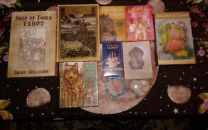 Tarot Decks, Oracle Cards, Crystal, Jewelry, Lot Set-Great Mix