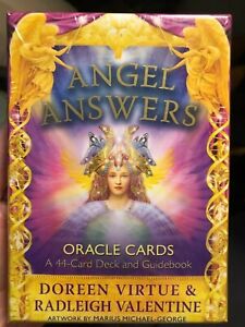 Angel Answers Oracle Deck by Doreen Virtue & Radleigh Valentine - BRAND NEW