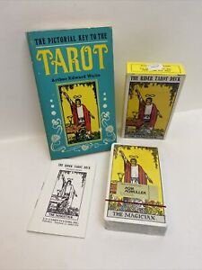 Vintage New Sealed The Rider Tarot Deck 1971 Switzerland AGM Muller /Book 1st Ed