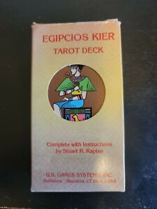 Egipcios Kier Tarot Deck- VERY RARE 1st edition 1984 Excellent Condition!